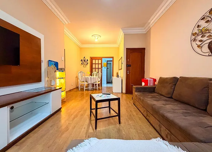 Beira-Mar Em Copacabana 3 Quartos Com Ar Cond Rio de Janeiro